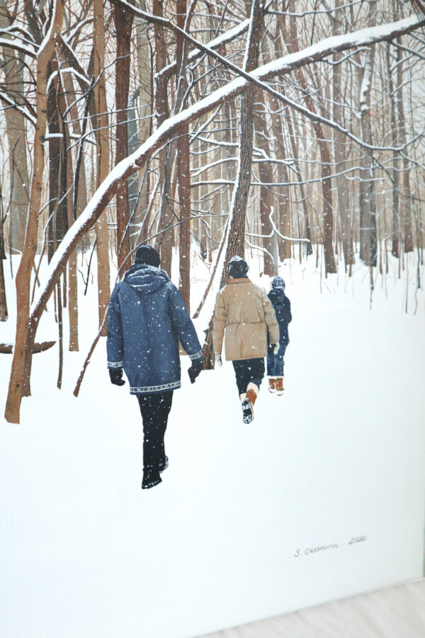 Winter Walking n°3 – print - Image 2